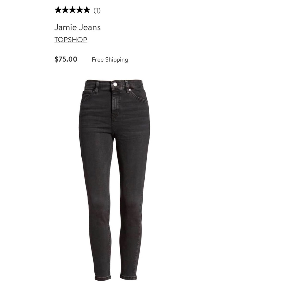 Topshop MOTO Jamie Jeans size W28